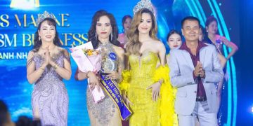 Á Hậu Nguyễn Thị Ngọc Lan vinh danh Người Đẹp Được Yêu Thích Nhất tại Chung kết Hoa Hậu Doanh Nhân Du Lịch Biển 2024