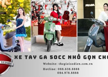 Xe tay ga 50cc nhỏ gọn cho nữ: Lựa chọn tiện dụng năm 2024